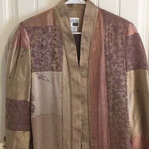 Light weight evening coat